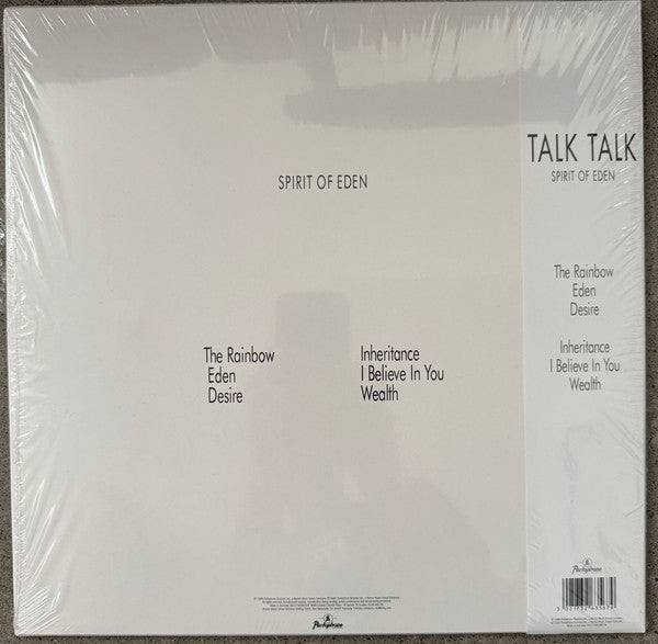 Talk Talk : Spirit Of Eden (LP, Album, RE, Hal)
