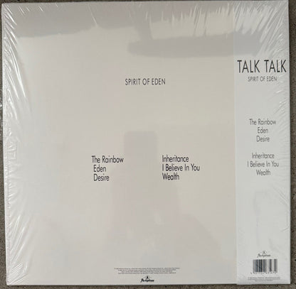 Talk Talk : Spirit Of Eden (LP, Album, RE, Hal)