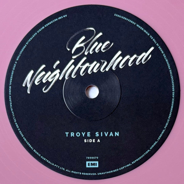 Troye Sivan : Blue Neighbourhood (LP, Pin + LP, Blu + Album, Ltd, RE, 'Te)