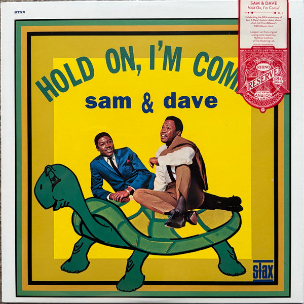 Sam & Dave : Hold On, I'm Comin' (LP, Album, Mono, RE, 180)