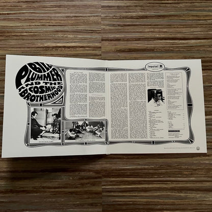 Bill Plummer And The Cosmic Brotherhood* : Bill Plummer And The Cosmic Brotherhood (LP, RE)