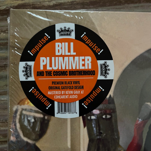 Bill Plummer And The Cosmic Brotherhood* : Bill Plummer And The Cosmic Brotherhood (LP, RE)