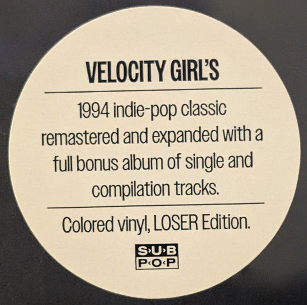 Velocity Girl : ¡Simpatico! (2xLP, Dlx, RE, RM, Tea)