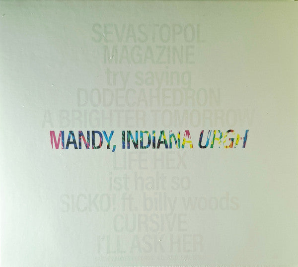 Mandy, Indiana : URGH (CD, Album)