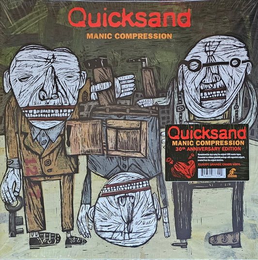 Quicksand (3) : Manic Compression (LP, Album, RE, RM, Clo)