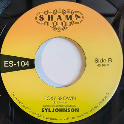 Syl Johnson : Tripping On Your Love (7", RE)