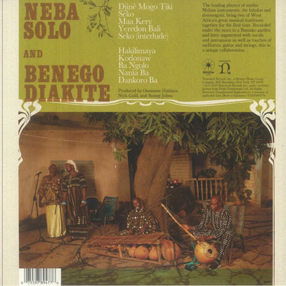 Neba Solo and Brehima Diakite : A Djinn & A Hunter Went Walking (2xCD, Album, Dig)