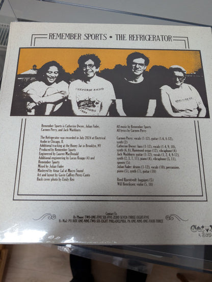Remember Sports : The Refrigerator (LP, Album)