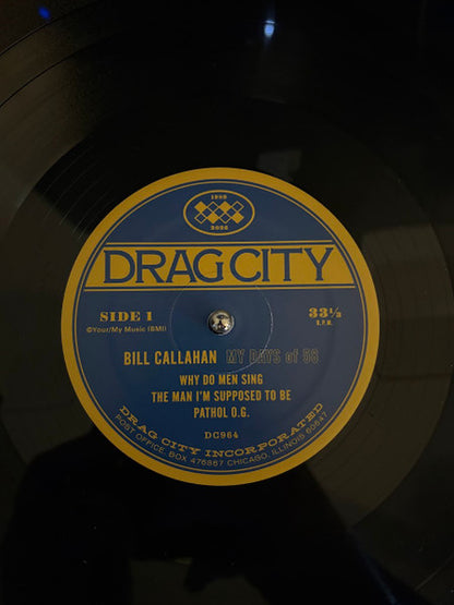 Bill Callahan : My Days Of 58 (2xLP, Album)