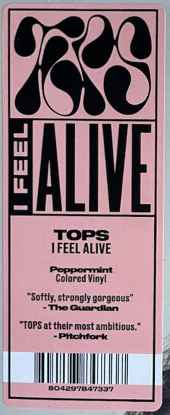 TOPS (3) : I Feel Alive (LP, Album, Ltd, RP, Pep)