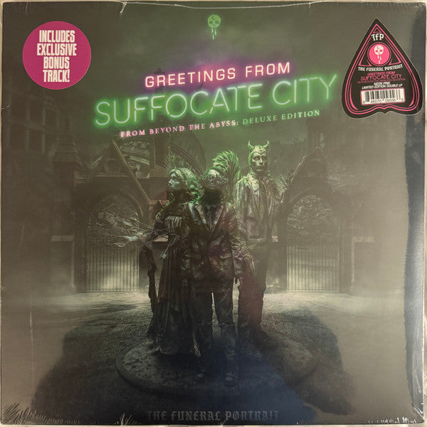 The Funeral Portrait : Greetings From Suffocate City (From Beyond The Abyss: Deluxe Edition) (2xLP, Album, Dlx, Ltd, Pin)