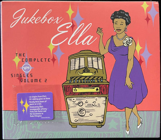 Ella Fitzgerald : Jukebox Ella: The Complete Verve Singles Volume 2 (3xCD, Comp, RM)