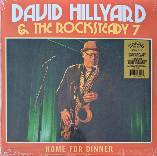 David Hillyard & The Rocksteady 7* : Home For Dinner (2xLP, Album, Red)