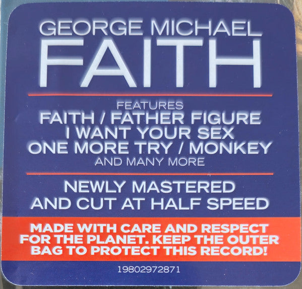 George Michael : Faith (LP, Album, RE, RM)