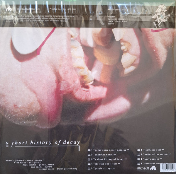 Nothing (12) : A Short History Of Decay (LP, Album, 3 S)