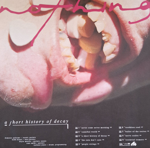 Nothing (12) : A Short History Of Decay (LP, Album, 3 S)