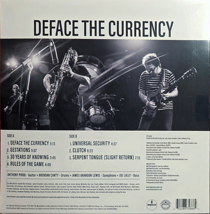 The Messthetics And James Brandon Lewis : Deface The Currency (LP, Album)