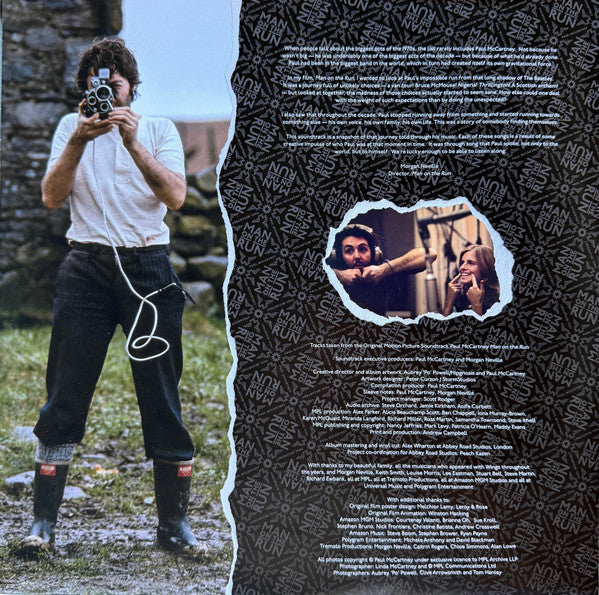 Paul McCartney : Man On The Run (Music From The Motion Picture Soundtrack) (LP, Comp, RM)