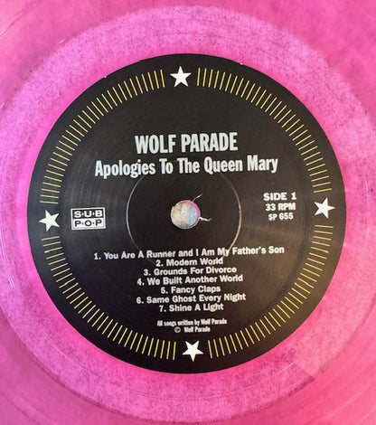 Wolf Parade : Apologies To The Queen Mary (LP, Album, Ltd, RE, Tra)