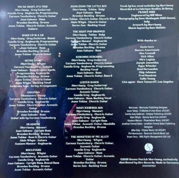 Morrissey : Make-up Is A Lie (CD, Album)