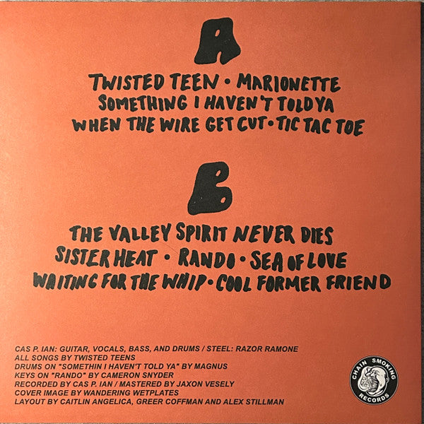 Twisted Teens : Twisted Teens (LP, Album, RE, W/Lbl, Ran)