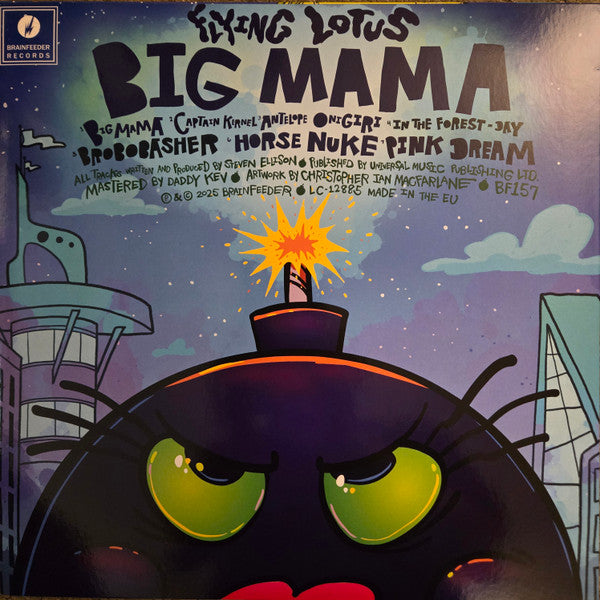 Flying Lotus : Big Mama (12", S/Sided, EP, Blu)