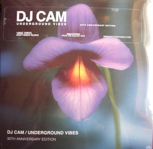 DJ Cam : Underground Vibes (30th Anniversary Edition) (LP, Album, Ltd, RM, 180)