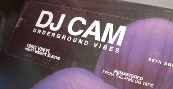 DJ Cam : Underground Vibes (30th Anniversary Edition) (LP, Album, Ltd, RM, 180)