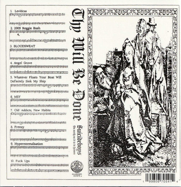 $uicideboy$ : Thy Will Be Done  (CD, Album, Car)