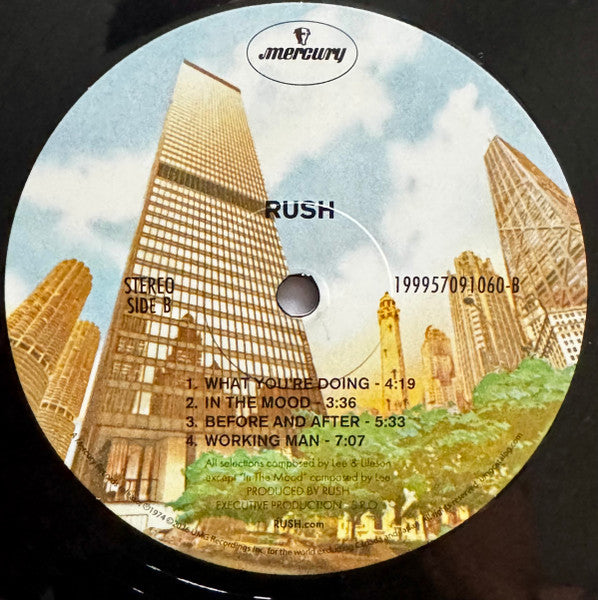 Rush : Rush (LP, Album, RE, RM)
