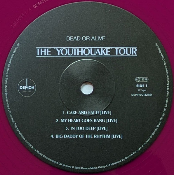Dead Or Alive : The "Youthquake" Tour (2xLP, Album, RSD, Pur)