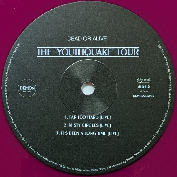 Dead Or Alive : The "Youthquake" Tour (2xLP, Album, RSD, Pur)