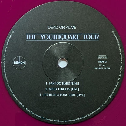 Dead Or Alive : The "Youthquake" Tour (2xLP, Album, RSD, Pur)
