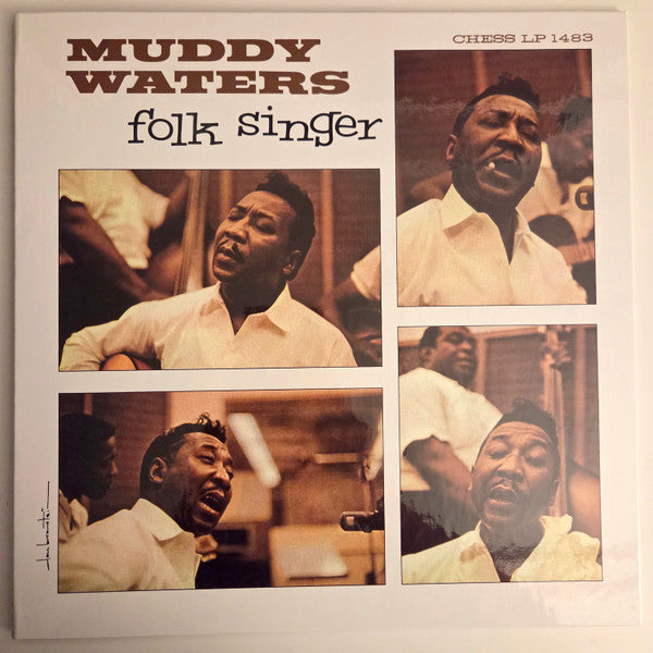 Muddy Waters : Folk Singer (LP, Album, Mono, RE, RM, 180)