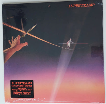Supertramp : "...Famous Last Words..." (LP, Album, RE, RM, Hal)