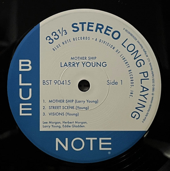 Larry Young : Mother Ship (LP, Album, RE, Gat)