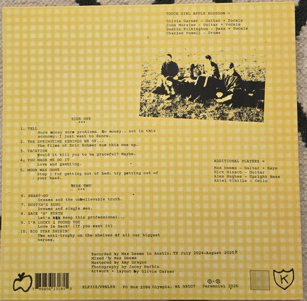 Touch Girl Apple Blossom : Graceful (LP, Album)