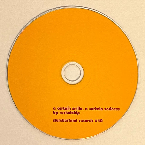 Rocketship : A Certain Smile, A Certain Sadness (CD, Album, RE)