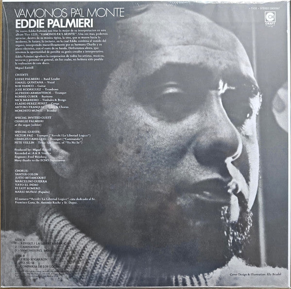 Eddie Palmieri : Vamonos Pa'l Monte (LP, Album, RE, 180)