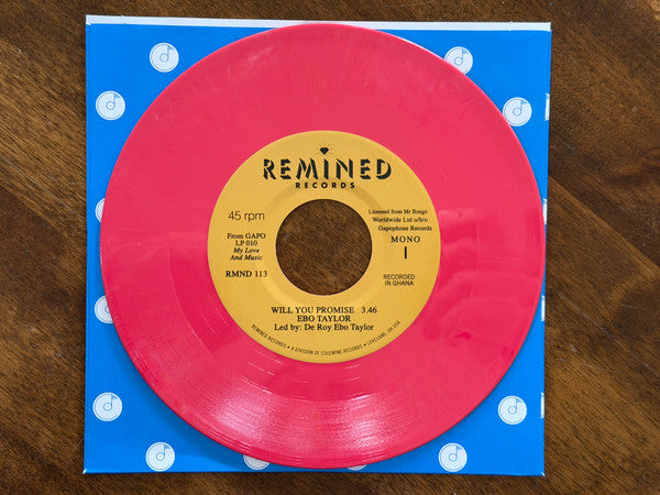 Ebo Taylor : Will You Promise (7", Single, Mono, Ltd, Sal)