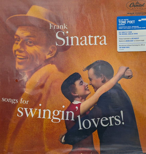 Frank Sinatra : Songs For Swingin' Lovers (LP, Album, RM)