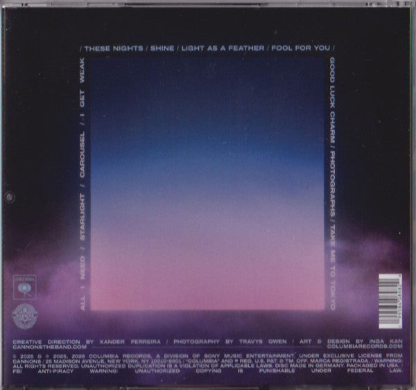 Cannons (5) : Everything Glows (CD, Album)