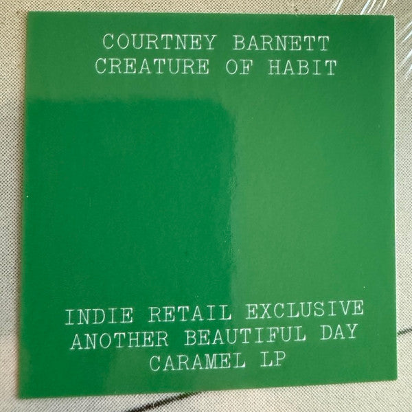 Courtney Barnett : Creature Of Habit (LP, Album, Ano)