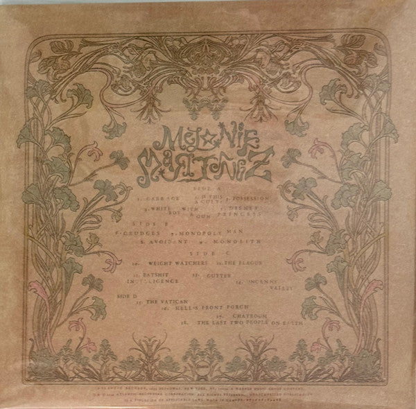 Melanie Martinez (2) : Hades (2xLP, Album, Ltd, Aur)