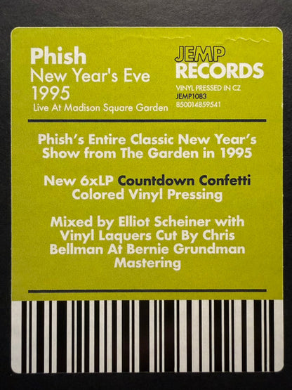 Phish : New Year's Eve 1995 Live At Madison Square Garden (6xLP, Album, RE, Cou)