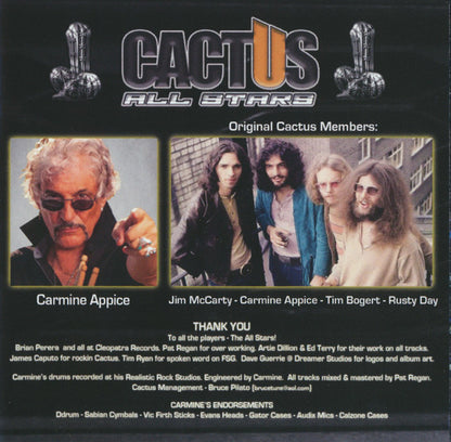 Cactus (3) : Temple Of Blues II: All Stars (VCD, Album)