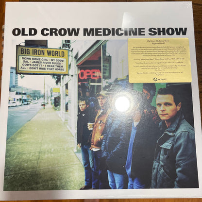 Old Crow Medicine Show : Big Iron World (LP, RE)