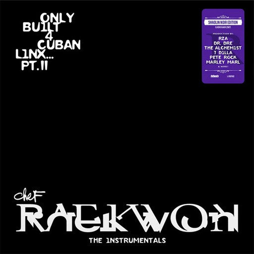 Raekwon : Only Built 4 Cuban Linx…Pt. II The Instrumentals (2xLP, Sha)