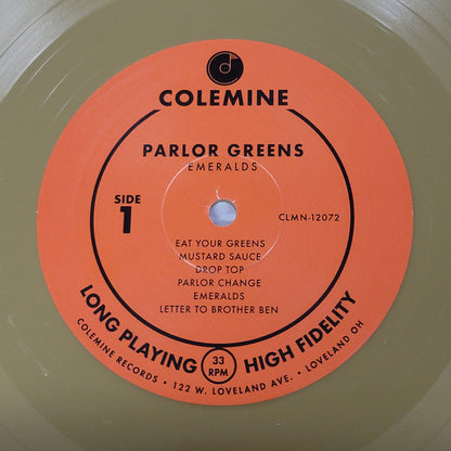 Parlor Greens : Emeralds (LP, Album, Ltd, Gol)