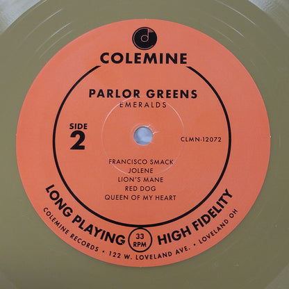 Parlor Greens : Emeralds (LP, Album, Ltd, Gol)